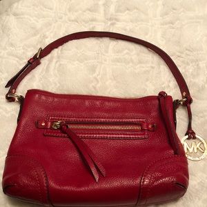 Michael Kors Red Leather purse